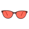 KUGO Blue light blocking hand made glasses from natural rose wood Bowery sunset transition 550nm