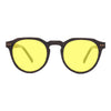 KUGO Lenox blue light blocking glasses made of natural wood for daytime