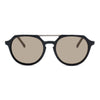 KUGO Ludlow Brown sunglasses made of bioacetate front view